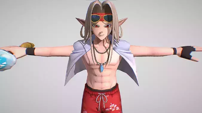  Prince Psaro - Included With Animation - Dragon Quest Tact