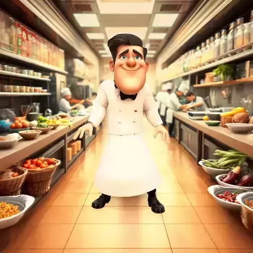 Charming Chef Character model pack