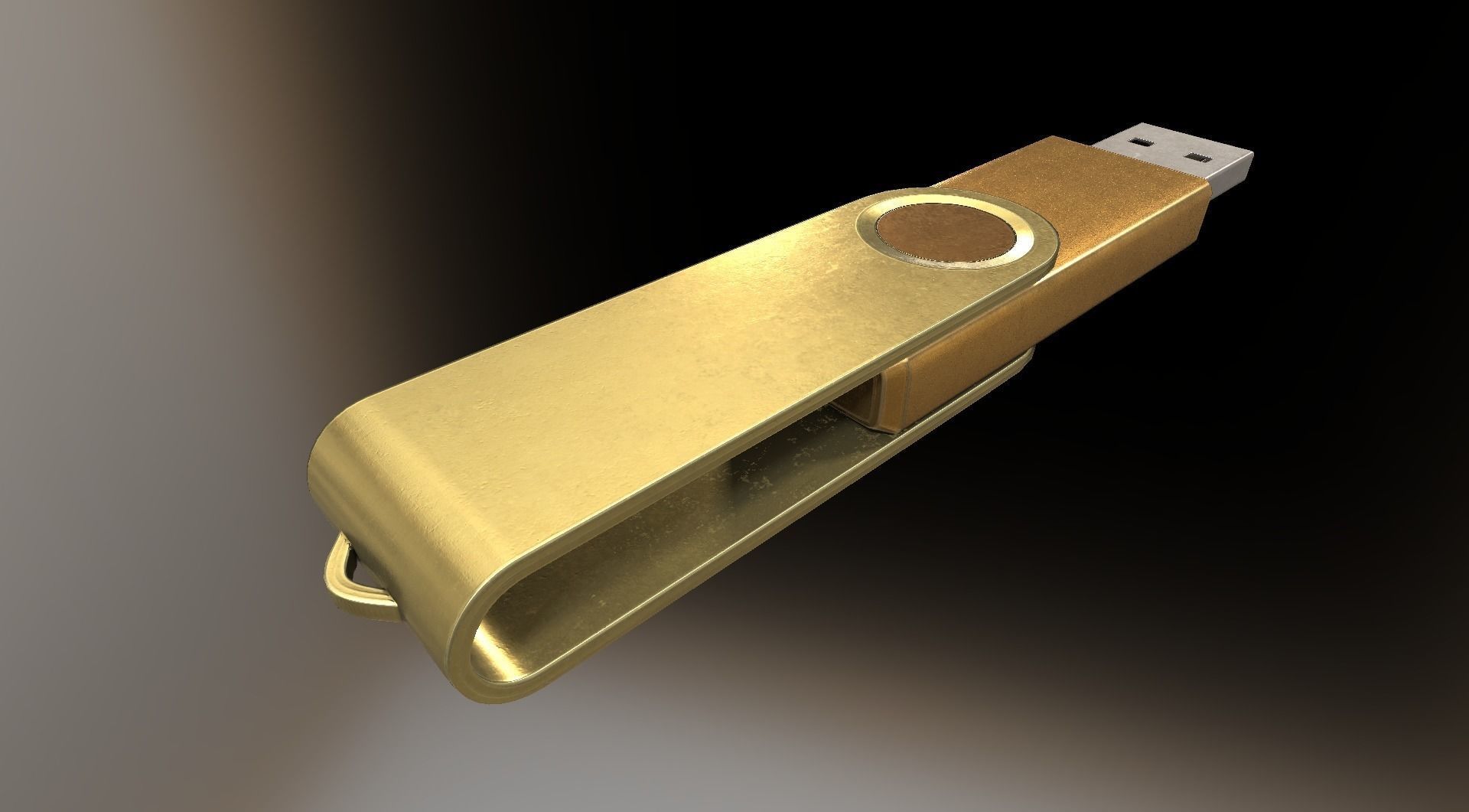 USB Stick Collection - Gameready - PBR Textures Low-poly 3D model_118