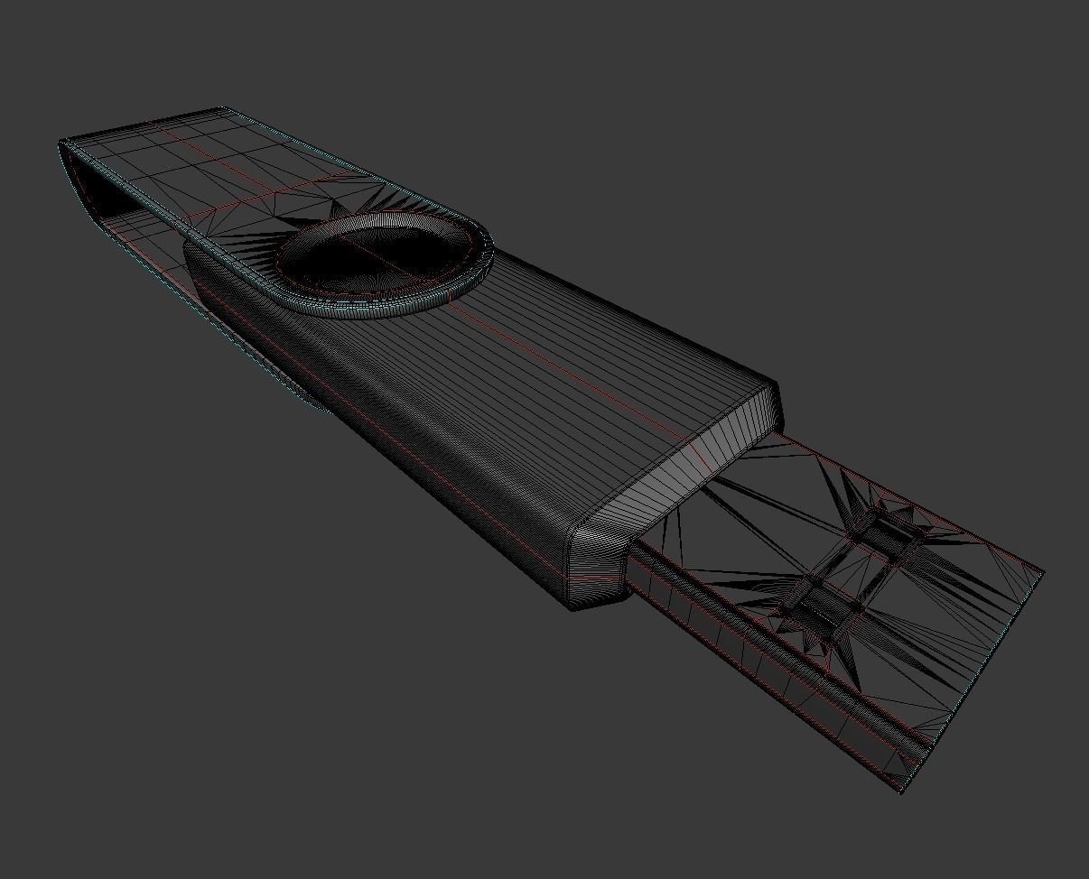 USB Stick Collection - Gameready - PBR Textures Low-poly 3D model_49