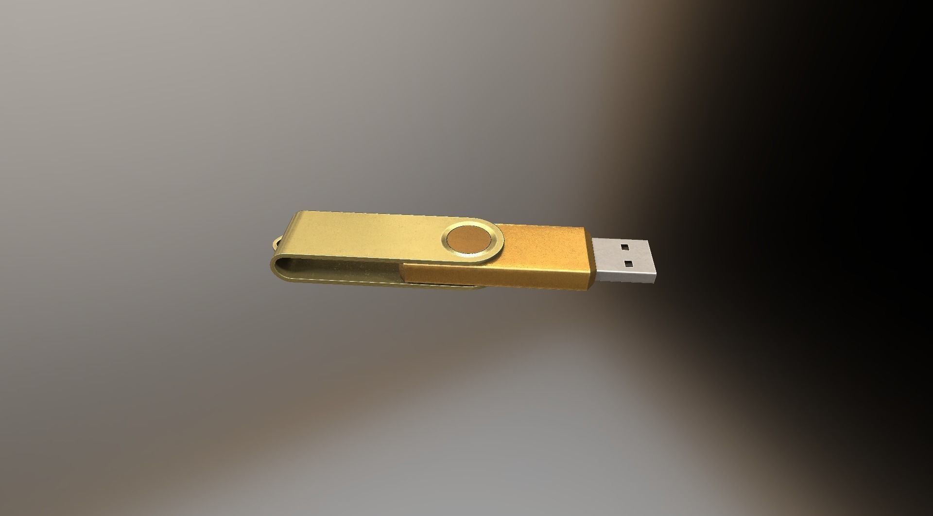 USB Stick Collection - Gameready - PBR Textures Low-poly 3D model_51