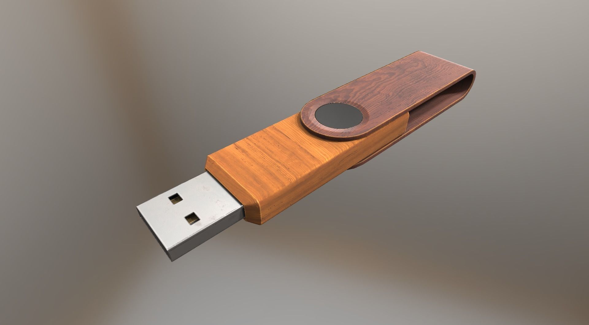 USB Stick Collection - Gameready - PBR Textures Low-poly 3D model_18
