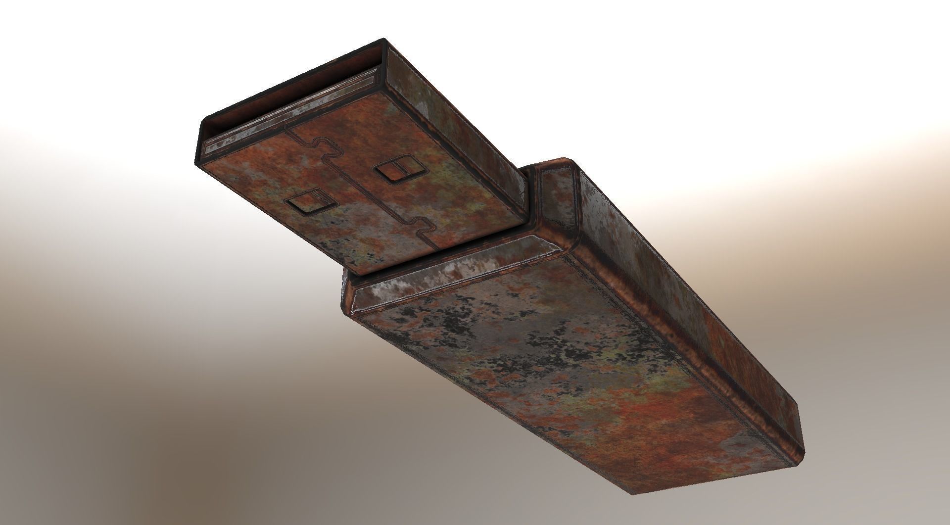 USB Stick Collection - Gameready - PBR Textures Low-poly 3D model_80