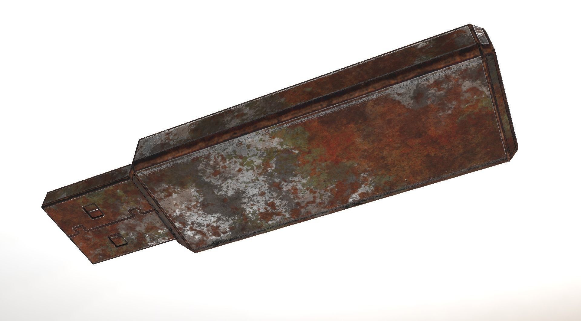 USB Stick Collection - Gameready - PBR Textures Low-poly 3D model_64