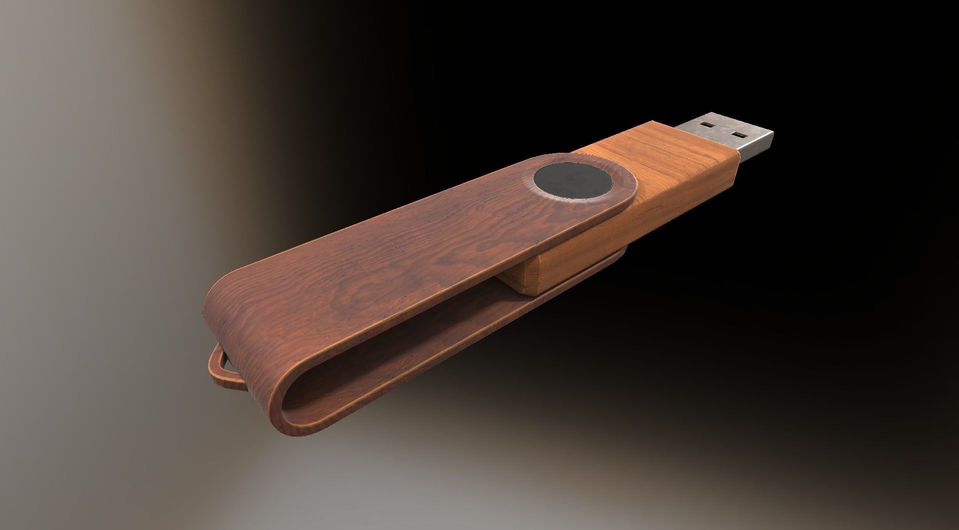 USB Stick Collection - Gameready - PBR Textures Low-poly 3D model_119