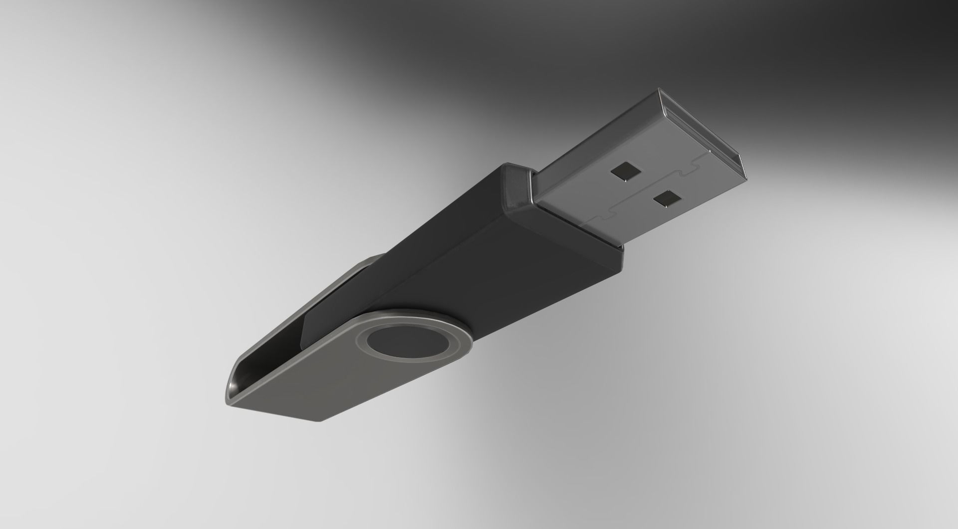 USB Stick Collection - Gameready - PBR Textures Low-poly 3D model_91