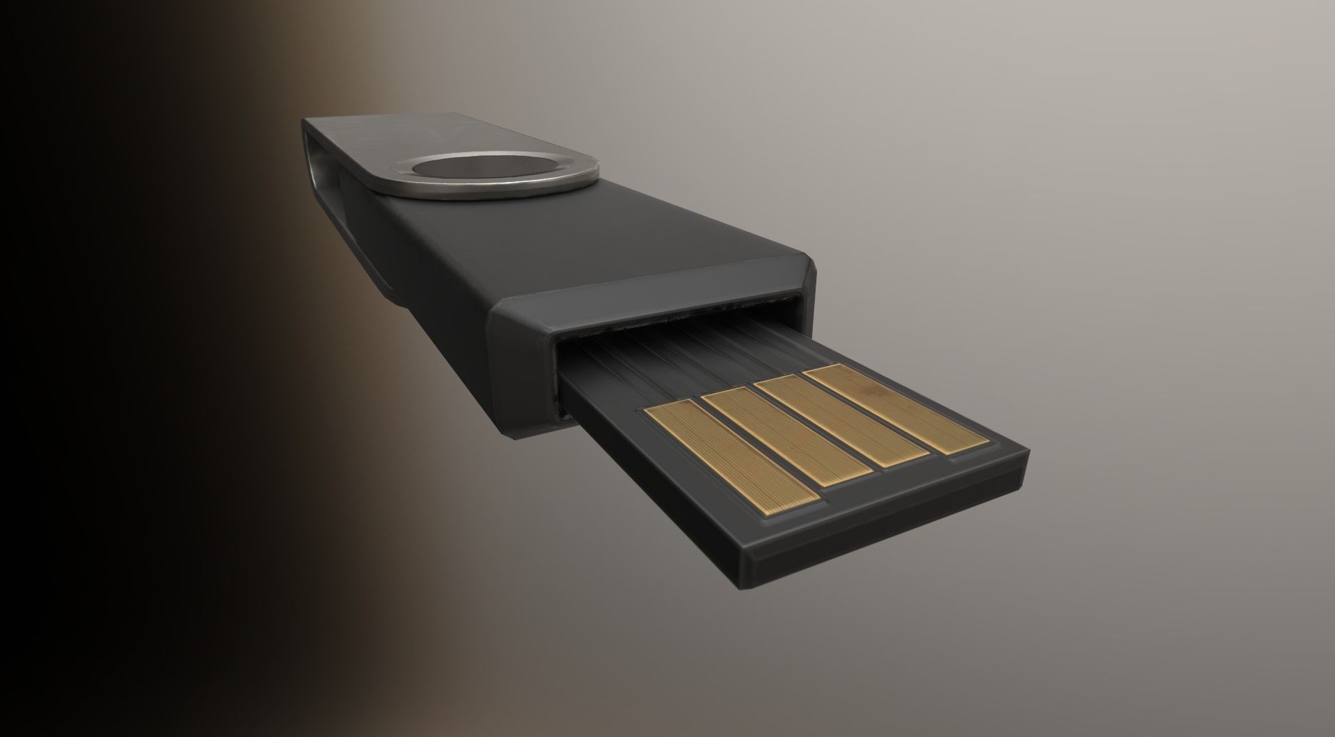 USB Stick Collection - Gameready - PBR Textures Low-poly 3D model_50