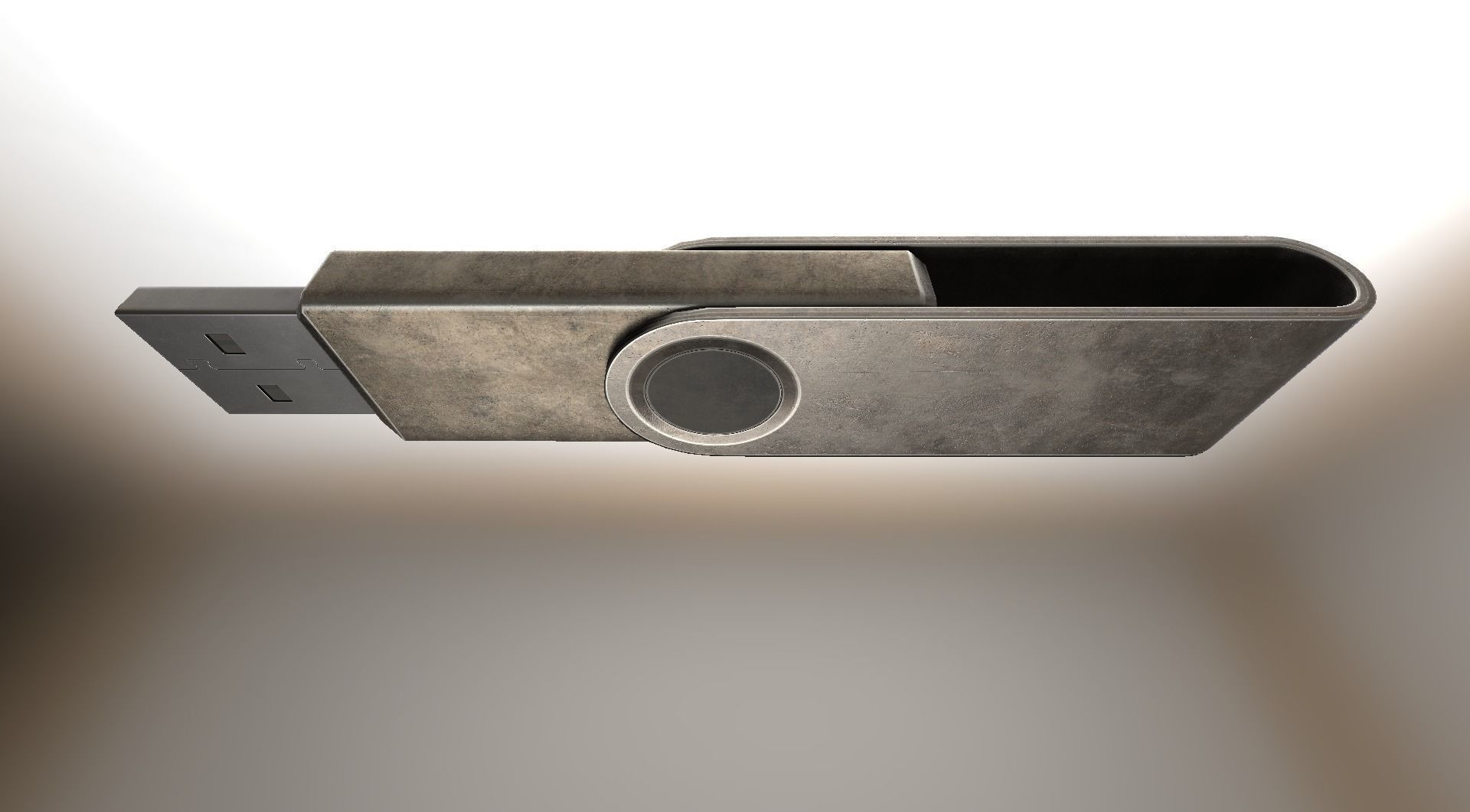 USB Stick Collection - Gameready - PBR Textures Low-poly 3D model_103