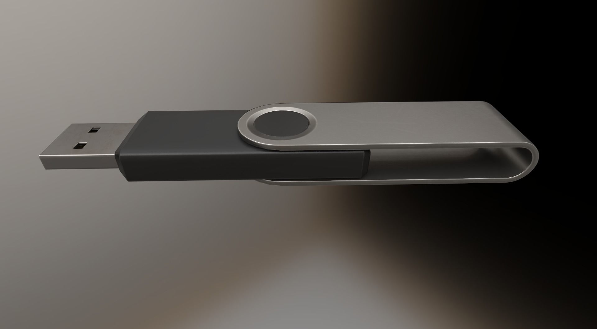 USB Stick Collection - Gameready - PBR Textures Low-poly 3D model_124