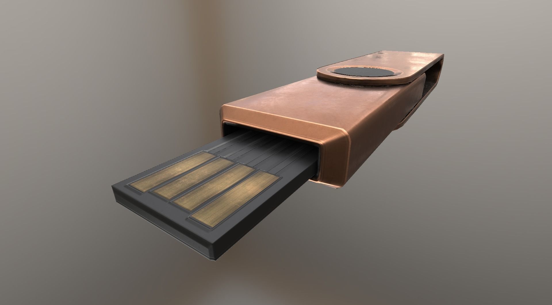 USB Stick Collection - Gameready - PBR Textures Low-poly 3D model_70