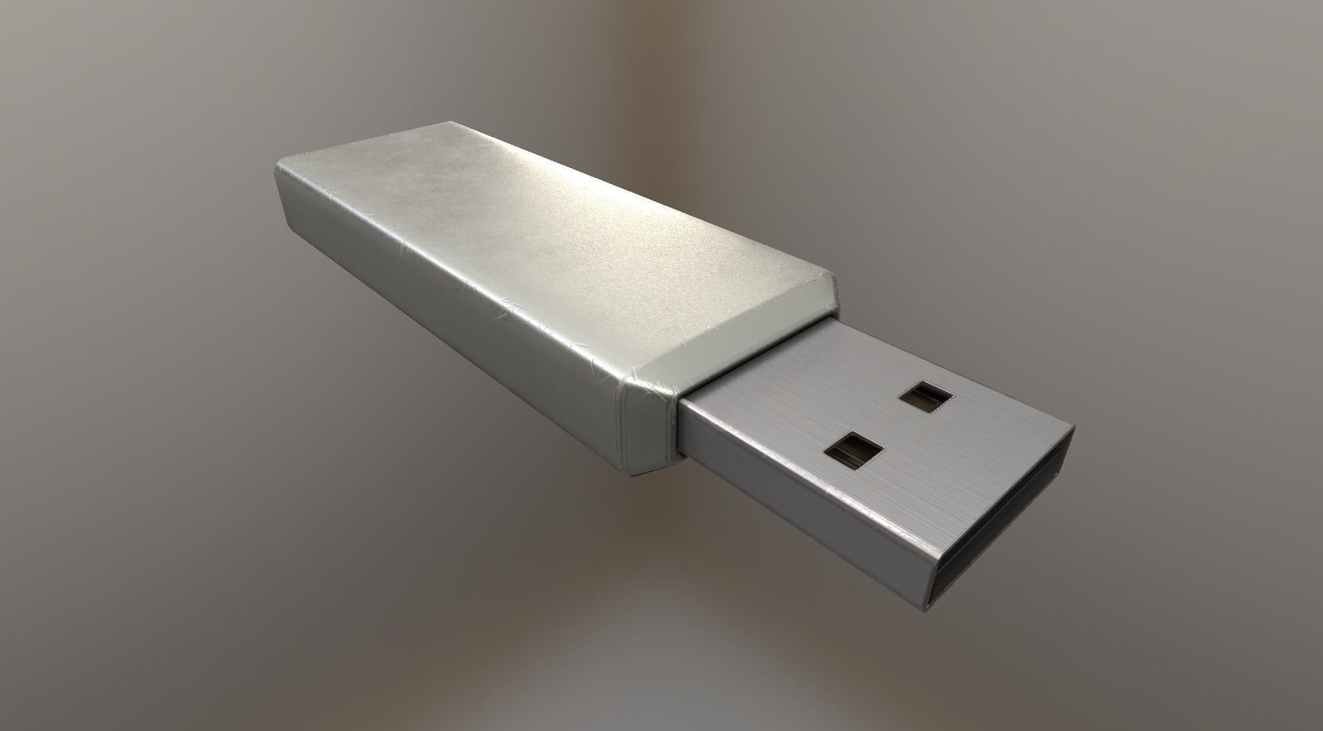 USB Stick Collection - Gameready - PBR Textures Low-poly 3D model_102