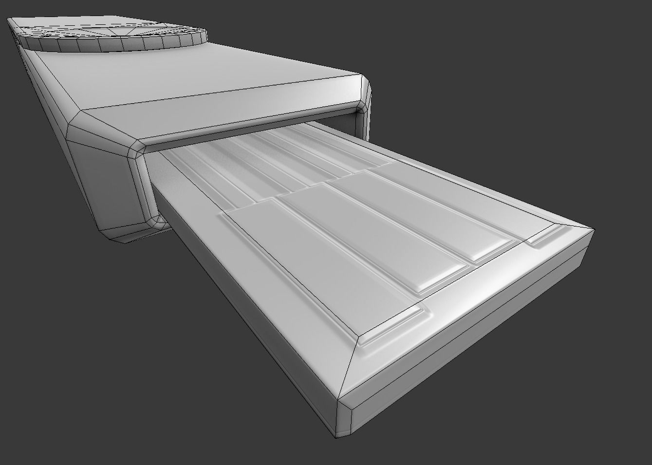 USB Stick Collection - Gameready - PBR Textures Low-poly 3D model_38