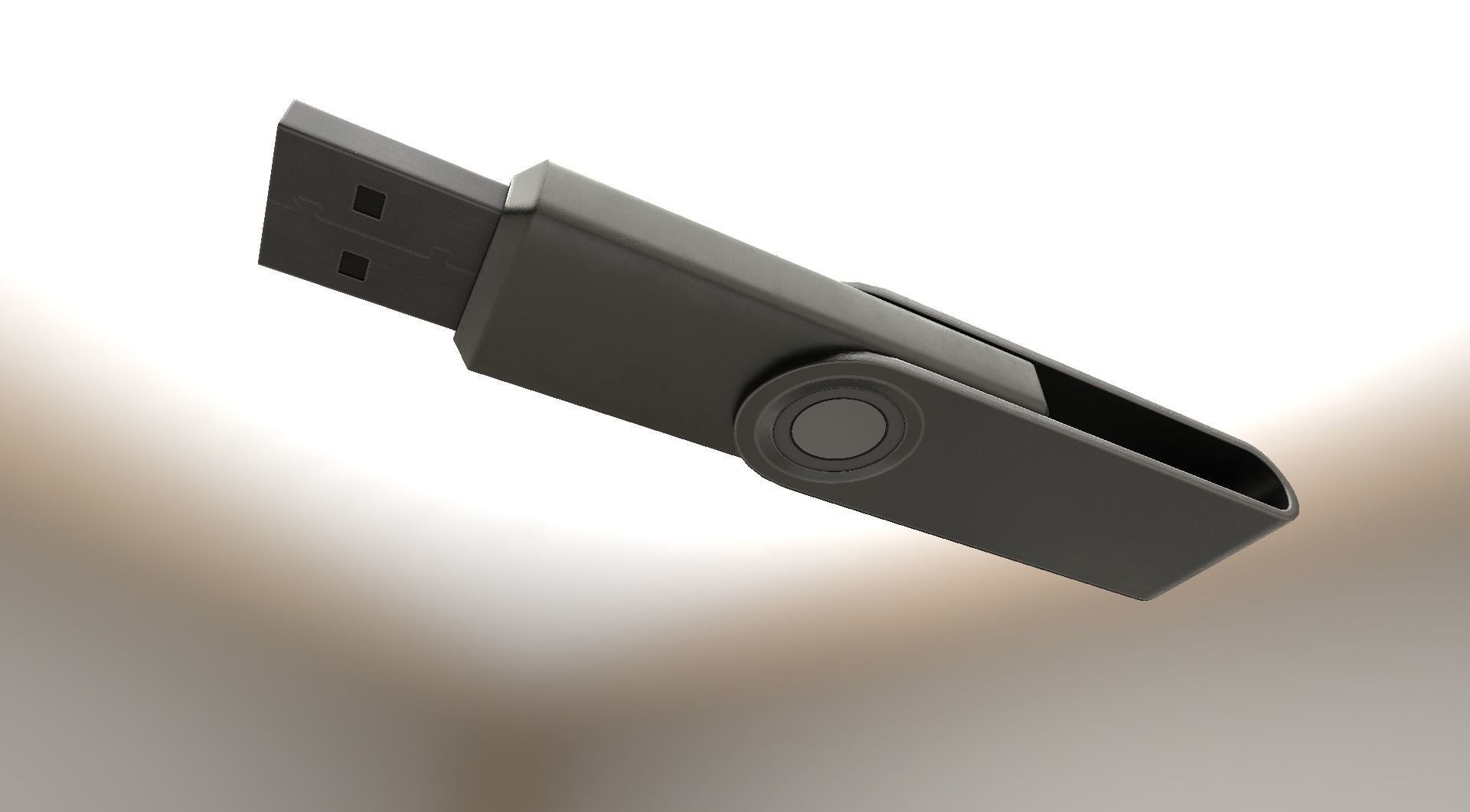 USB Stick Collection - Gameready - PBR Textures Low-poly 3D model_52