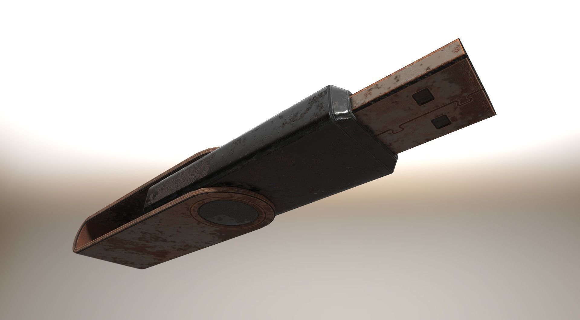 USB Stick Collection - Gameready - PBR Textures Low-poly 3D model_43