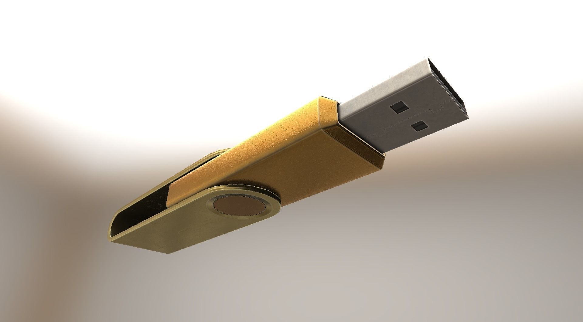 USB Stick Collection - Gameready - PBR Textures Low-poly 3D model_47