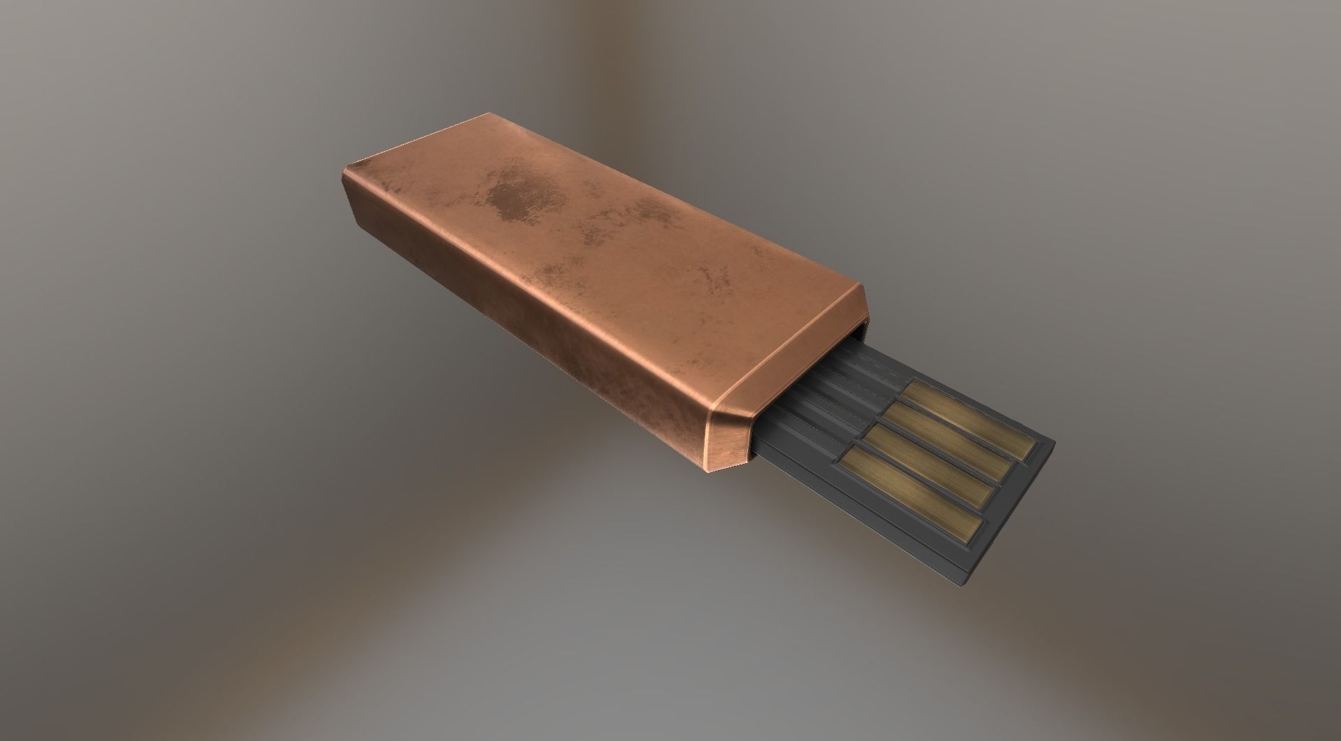 USB Stick Collection - Gameready - PBR Textures Low-poly 3D model_62