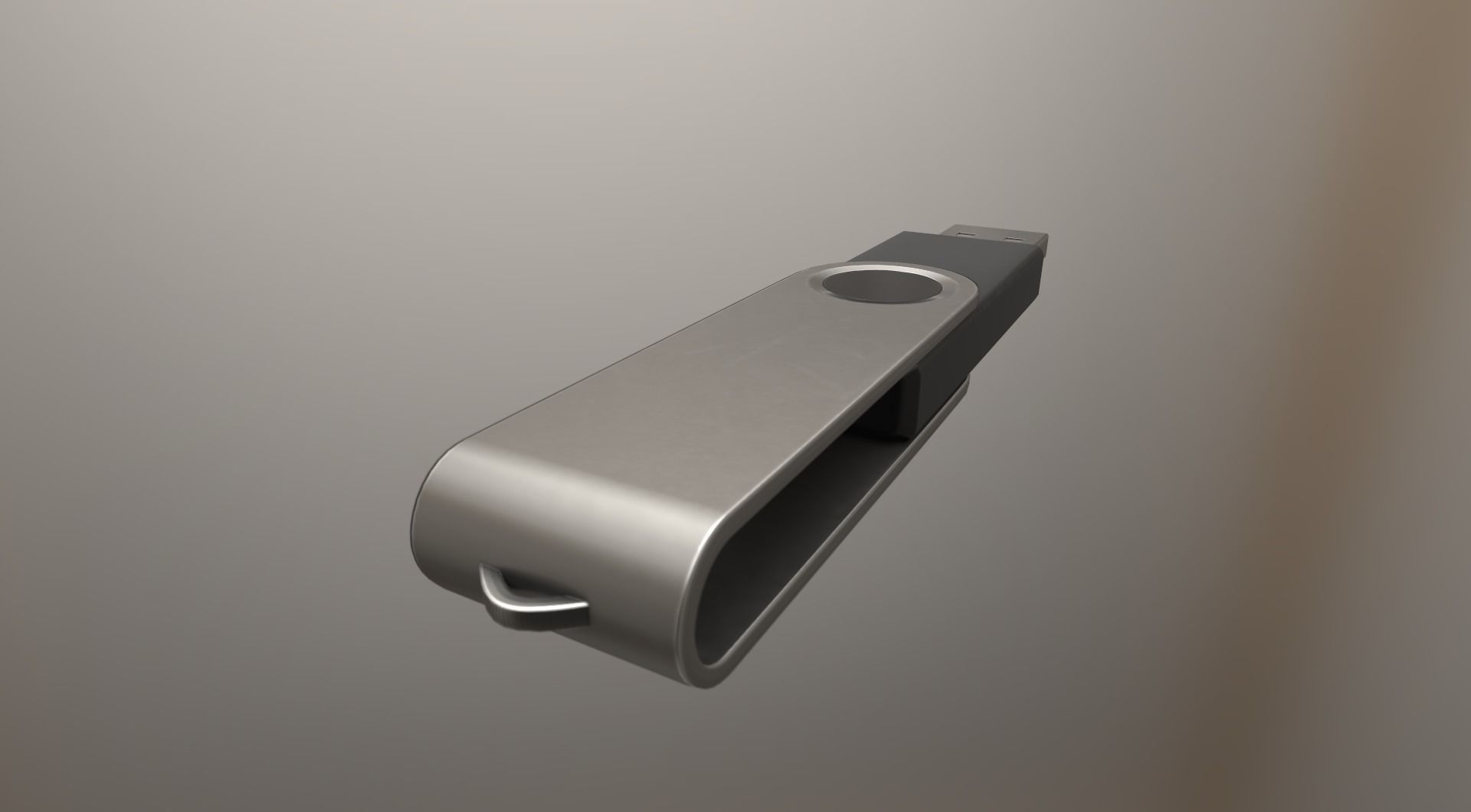 USB Stick Collection - Gameready - PBR Textures Low-poly 3D model_57