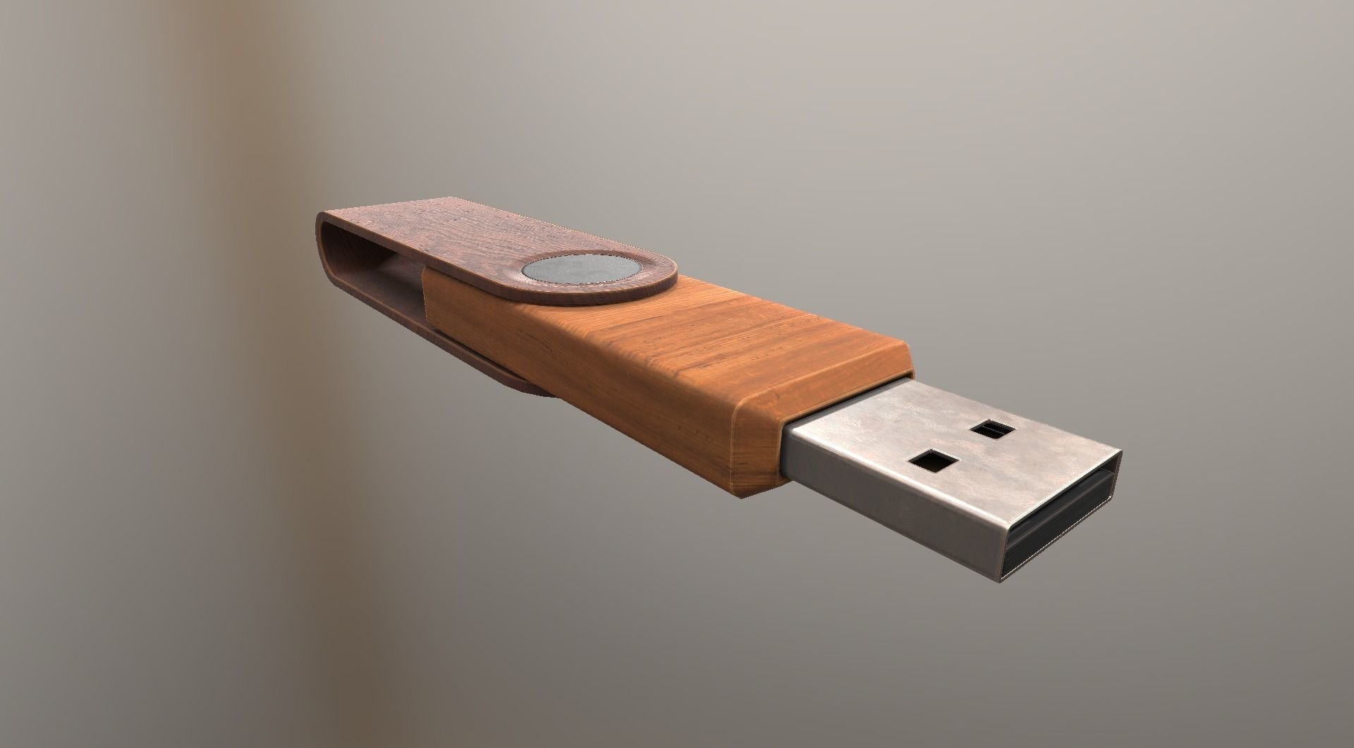 USB Stick Collection - Gameready - PBR Textures Low-poly 3D model_31