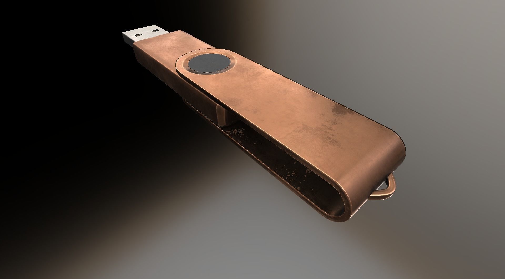 USB Stick Collection - Gameready - PBR Textures Low-poly 3D model_20