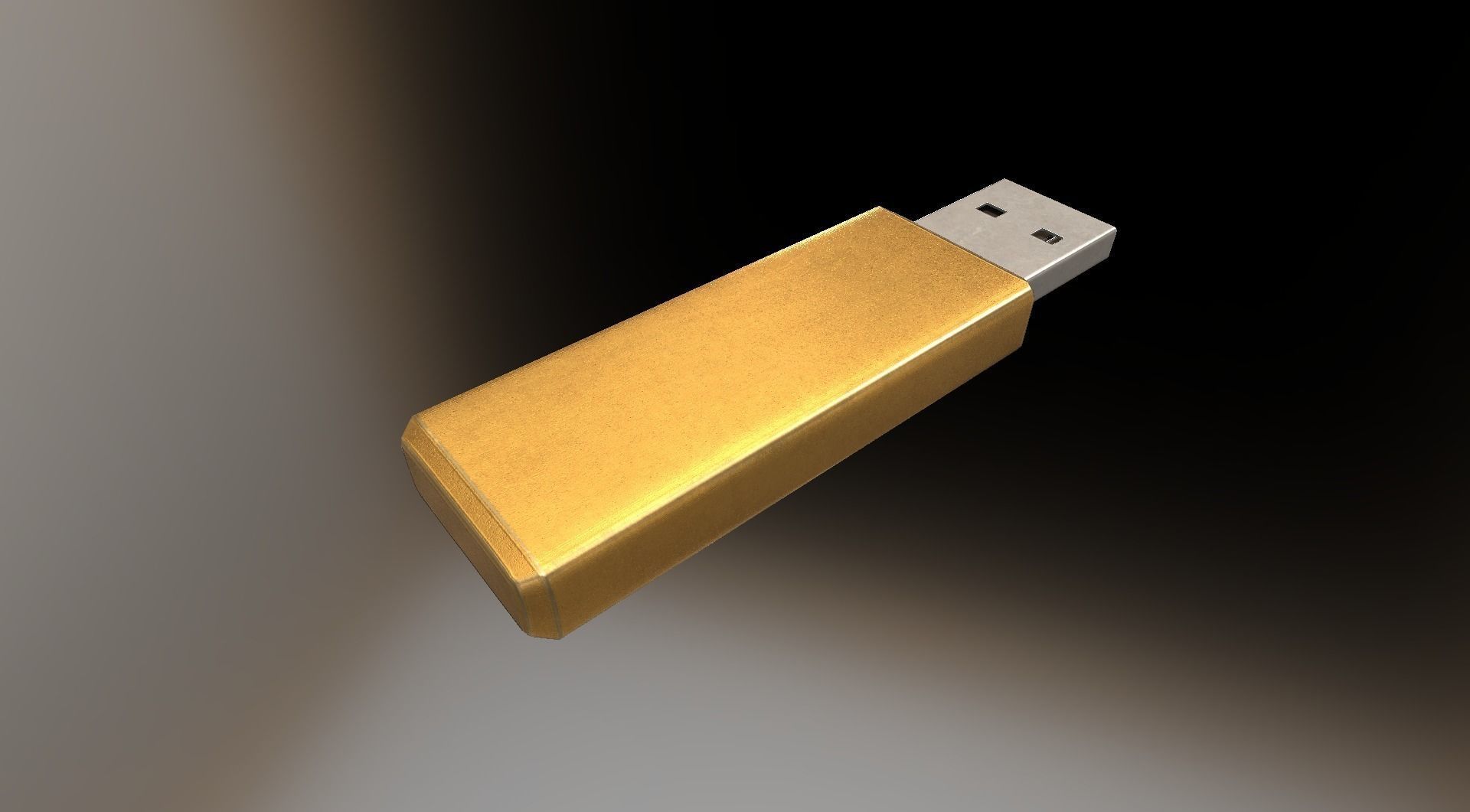 USB Stick Collection - Gameready - PBR Textures Low-poly 3D model_58