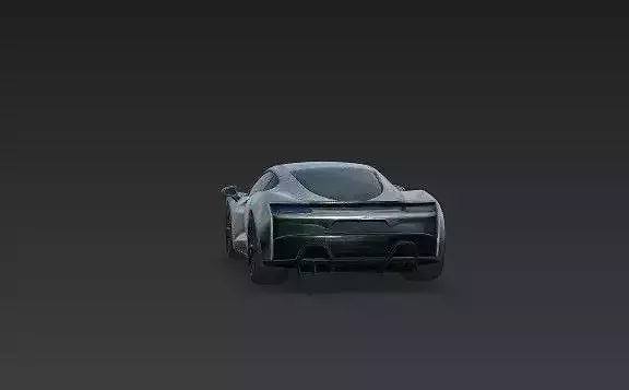 Ultra-Realistic Sports Car 3D Model - High-Poly Luxury Supercare 3D model 7