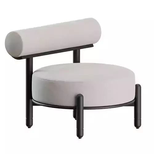Torii Slipper Chair by Philippe Hurel
