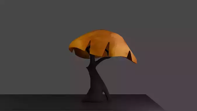 Tree low poly pack asset