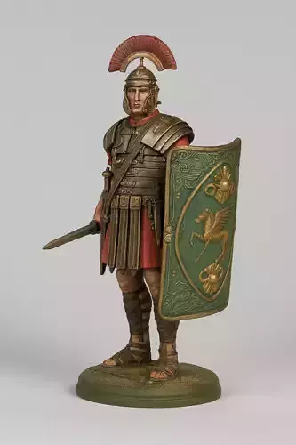 Roman Legionary Soldier STL File 