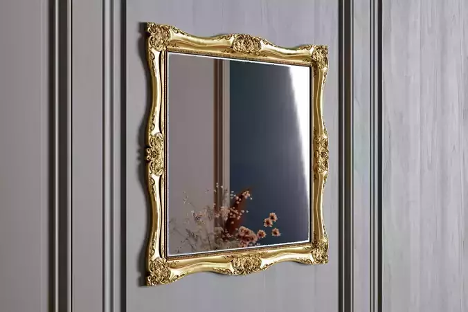 Baroque Gold Mirror