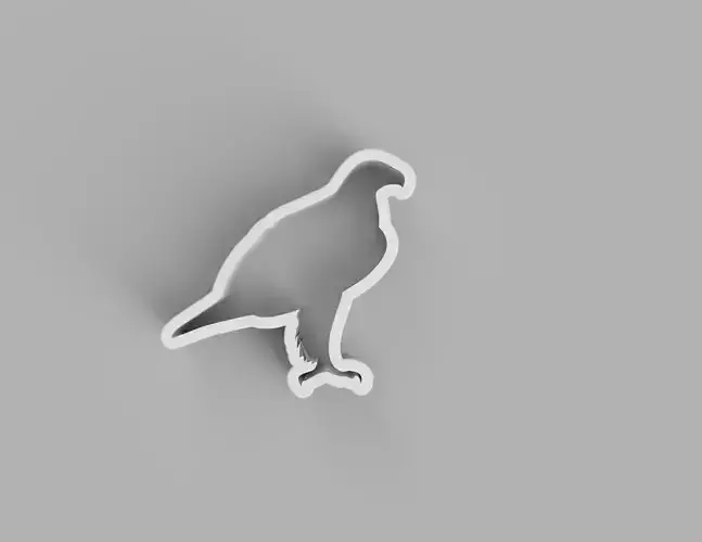 3D Eagle Stamp Perfect for Clay and Ceramic