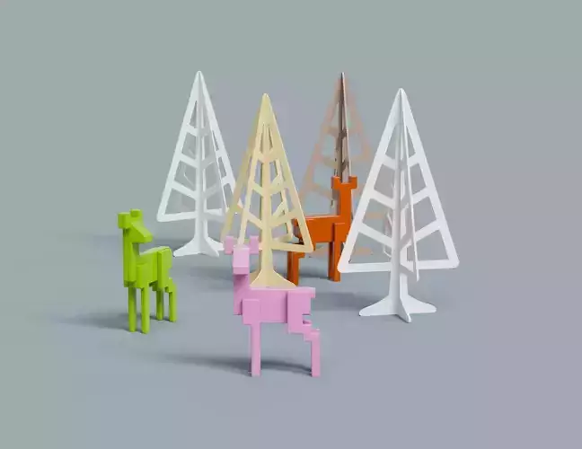 Christmas Decorative Set