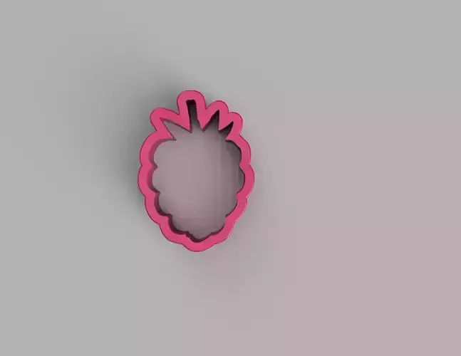 3D Raspberry Stamp Perfect for Clay and Ceramic