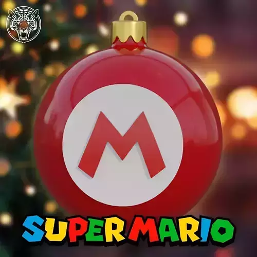 Mario Christmas Ornament - Super Mario