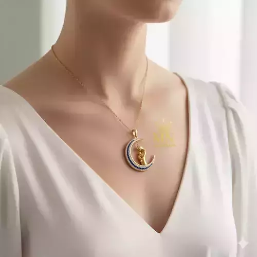 Celestial Mother Embrace Pendant