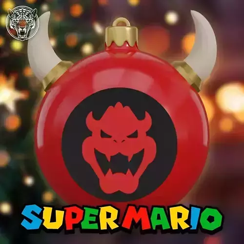 Bowser Christmas Ornament - Super Mario