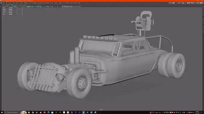 old survival vehicle