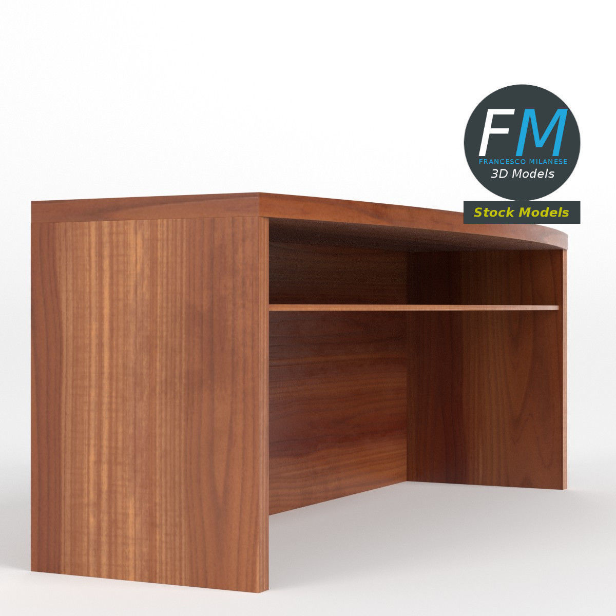 Small side table 2 3D model_3