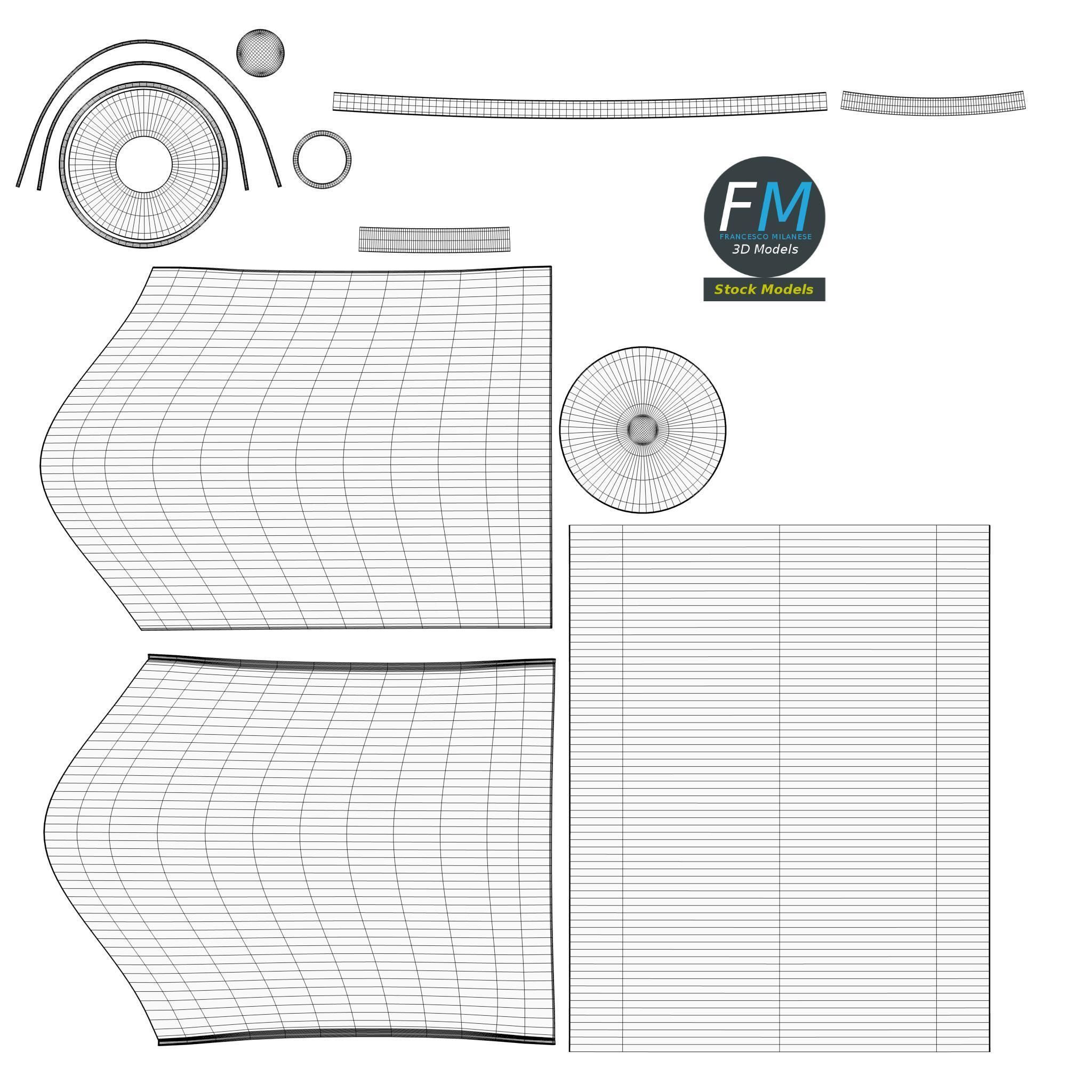 Surveillance camera 1 3D model_12