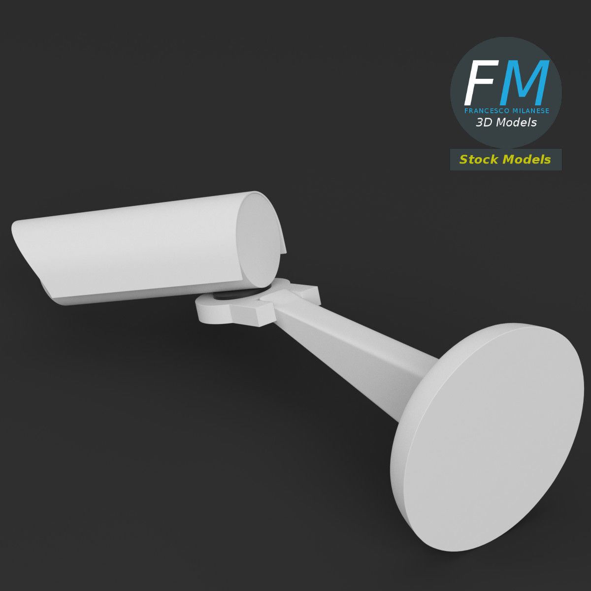 Surveillance camera 1 3D model_2