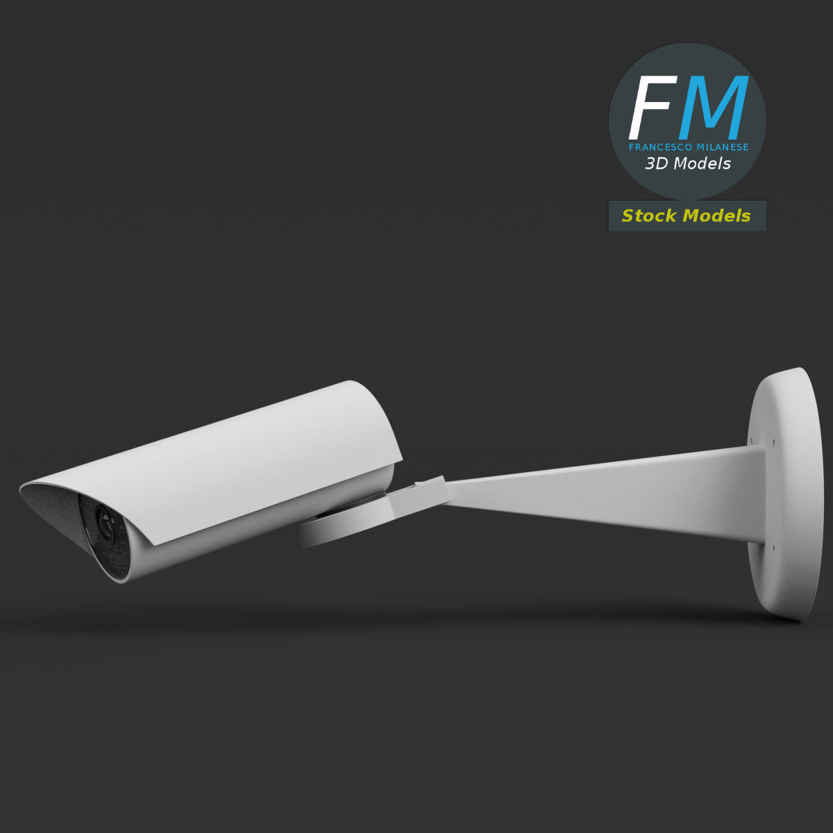 Surveillance camera 1 3D model_4