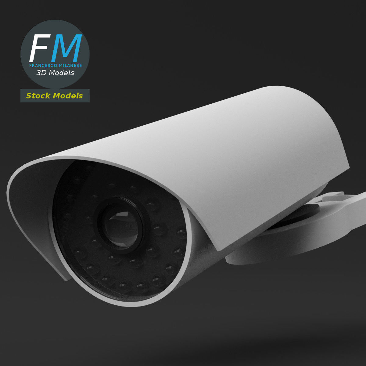 Surveillance camera 1 3D model_5