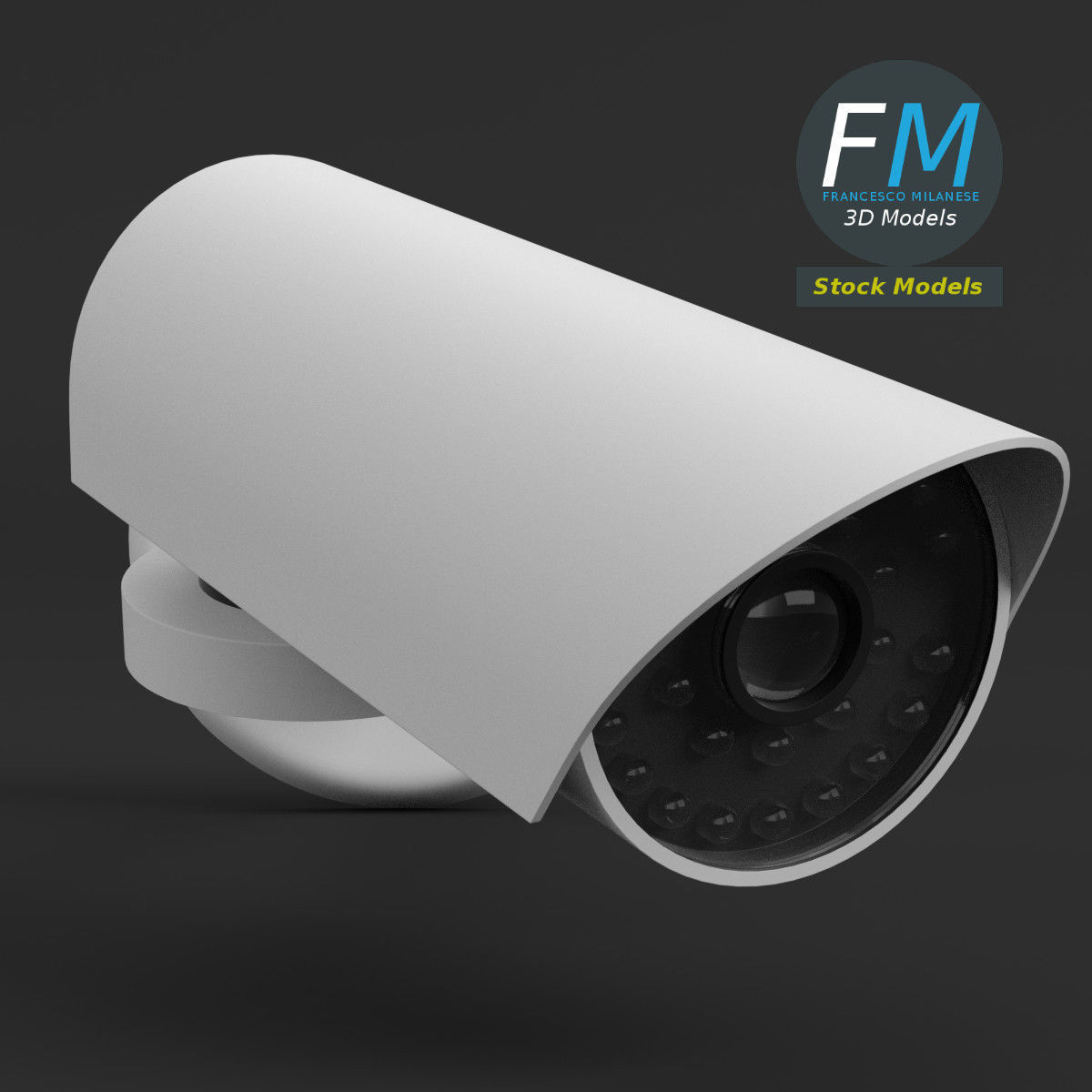 Surveillance camera 1 3D model_3