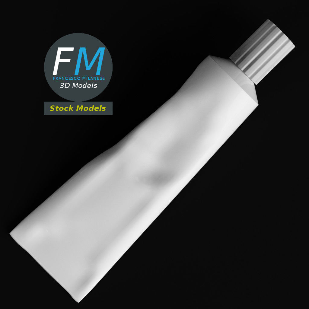Toothpaste container 1 3D model_6