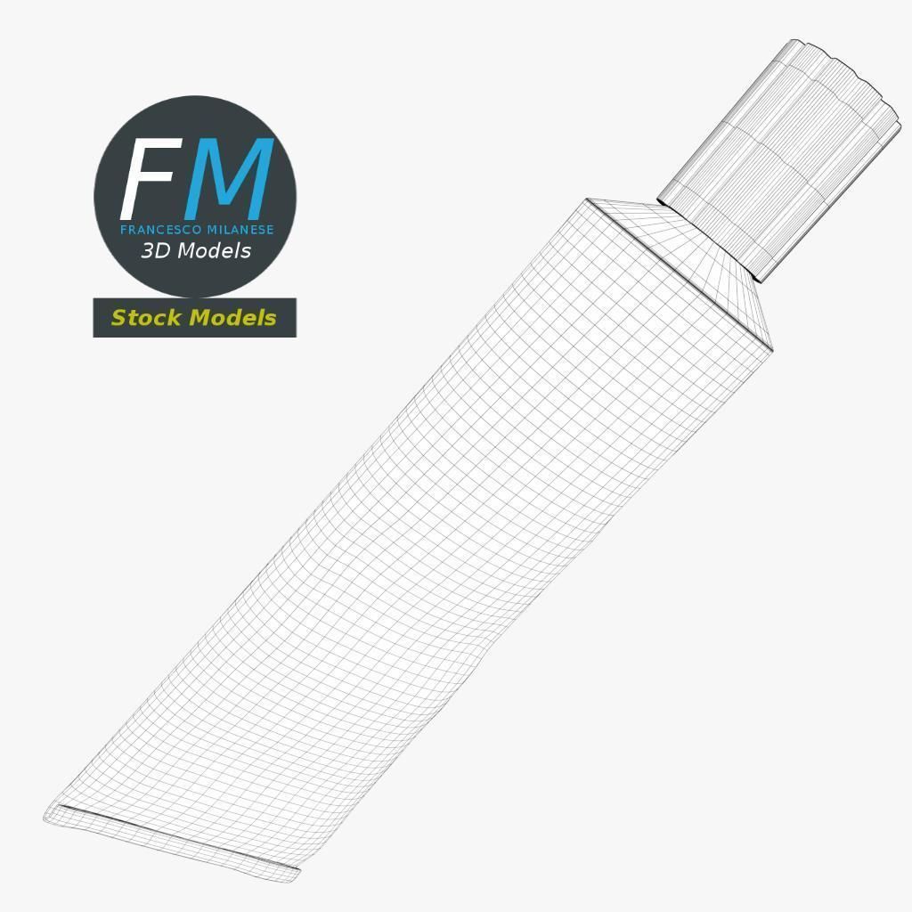 Toothpaste container 1 3D model_7