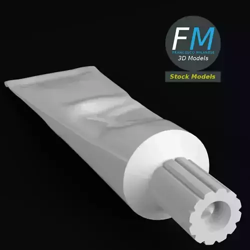 Toothpaste container 1 3D model