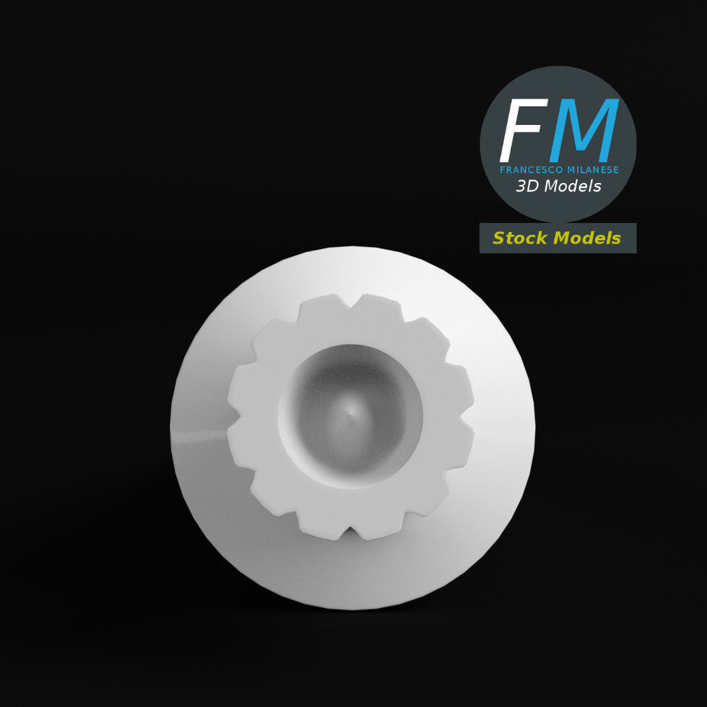 Toothpaste container 1 3D model_3