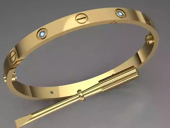 diamond carter screw bracelet design new stone