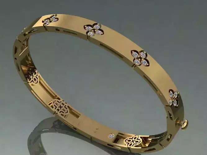 robertocoin bracelet stone design