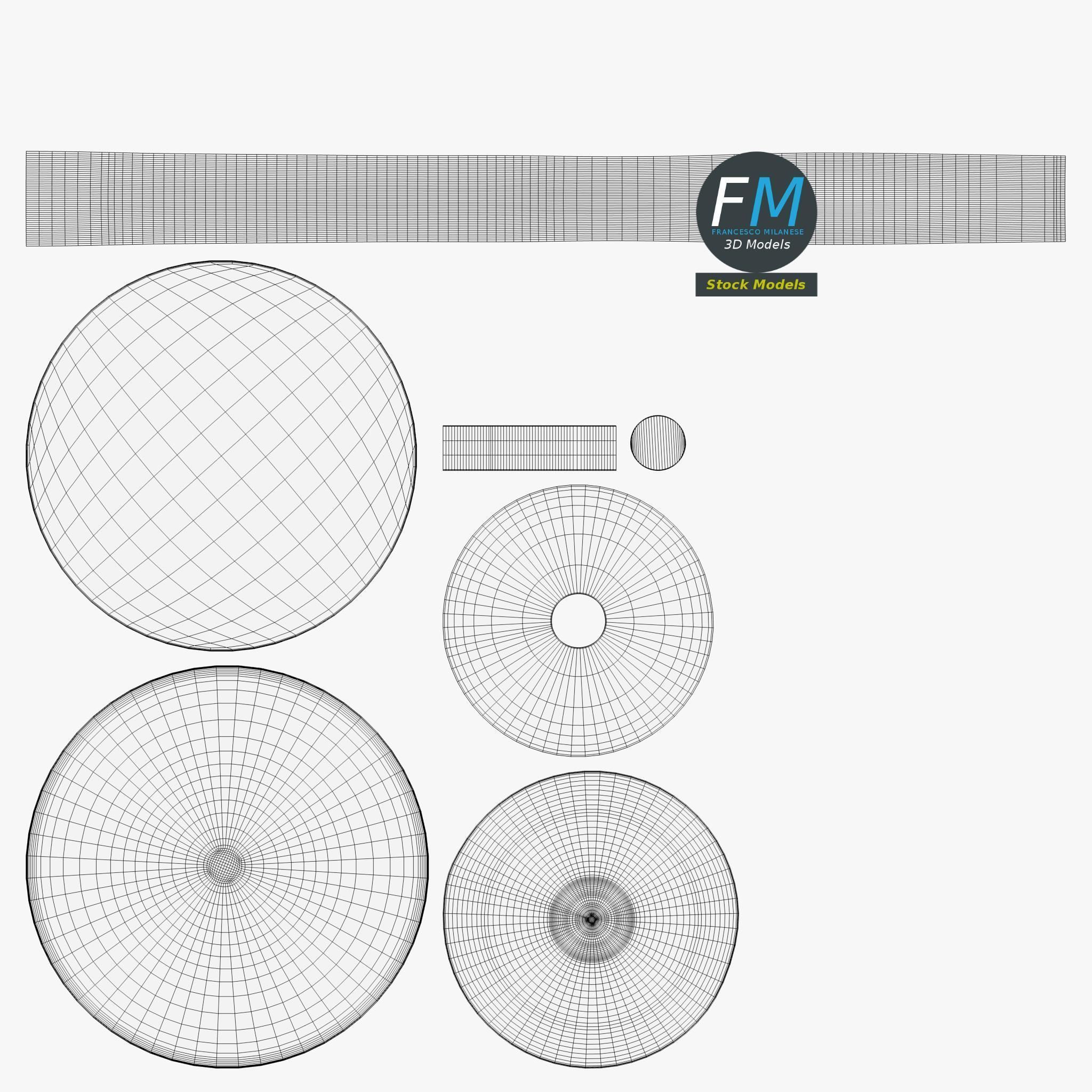 Wall light 1 3D model_11