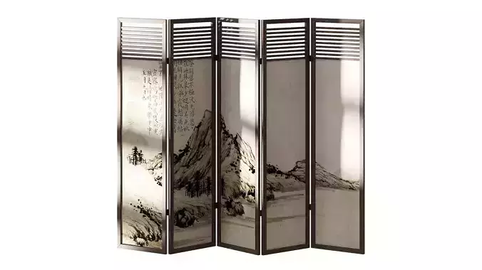 Chinese style screen